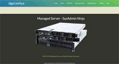 Desktop Screenshot of dgprasetya.com